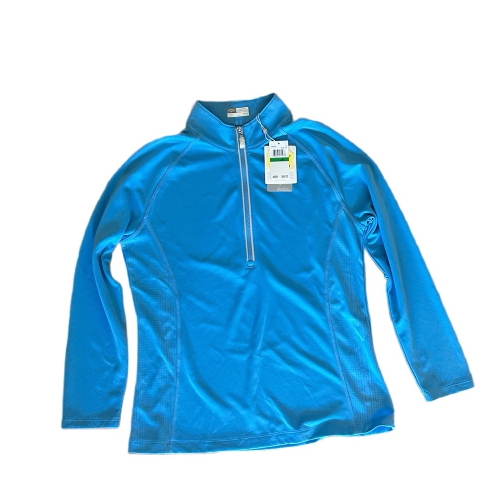 Callaway Women’s Long Sleeve Quarter-Zip Golf Shirt w/ UV Protection